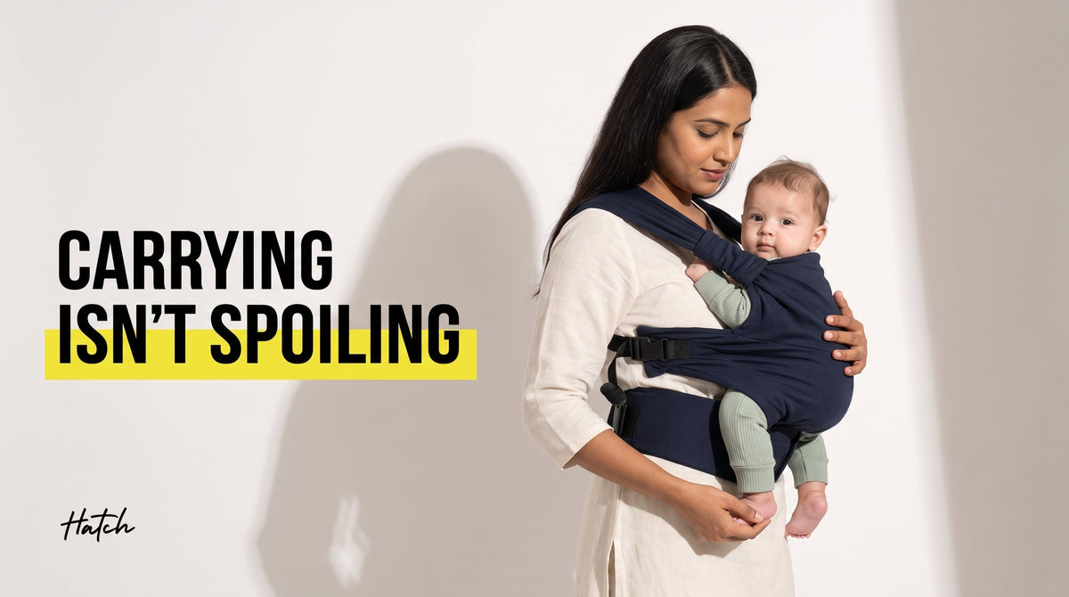 You Cannot Spoil A Newborn By Holding Him. The Science Of Babywearing