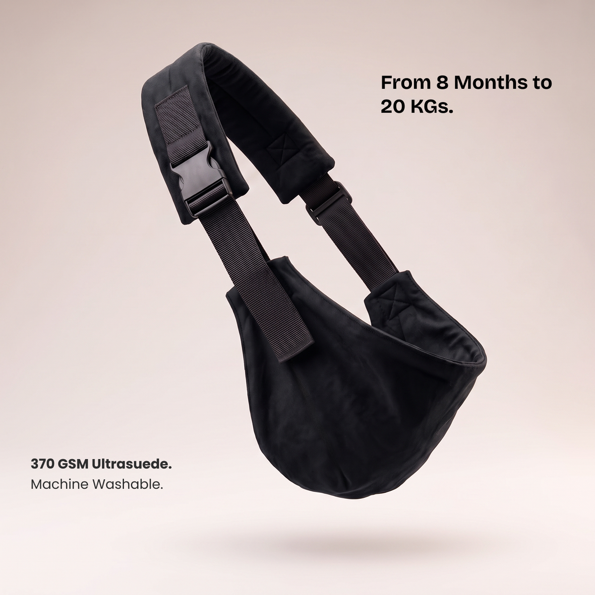 Snugs Sideways Carrier - Jet Black
