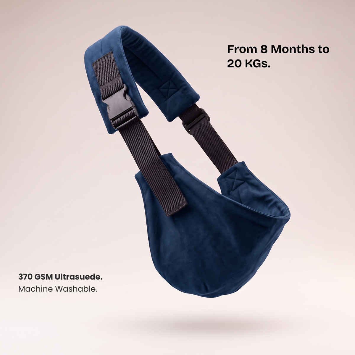 Snugs Sideways Carrier - Oxford Blue