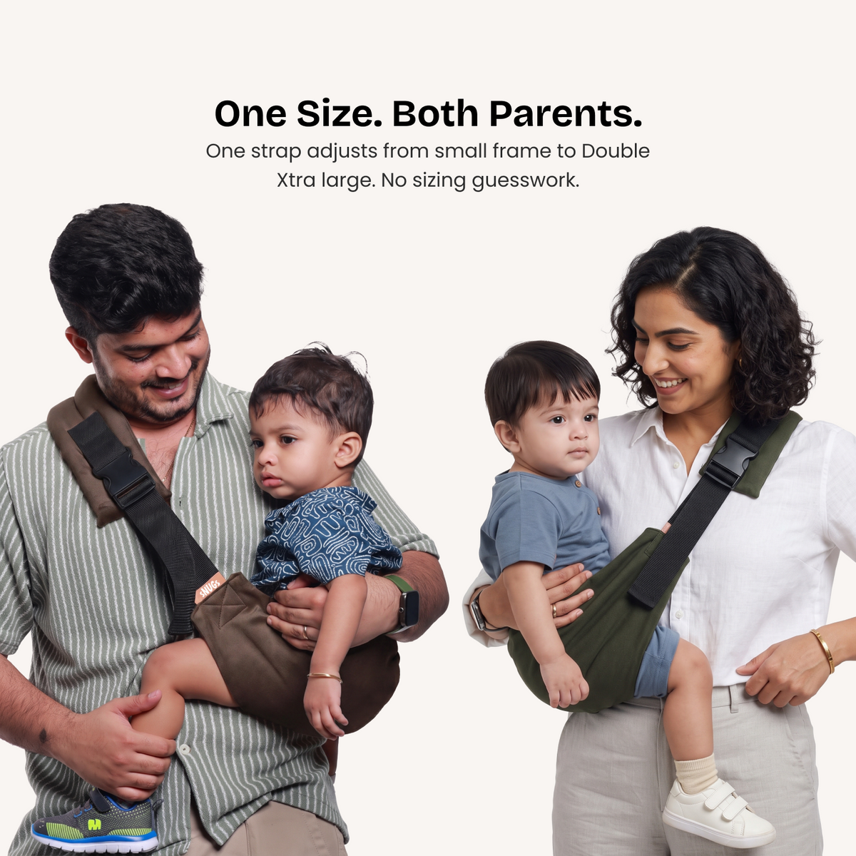 Snugs Sideways Carrier - Jet Black