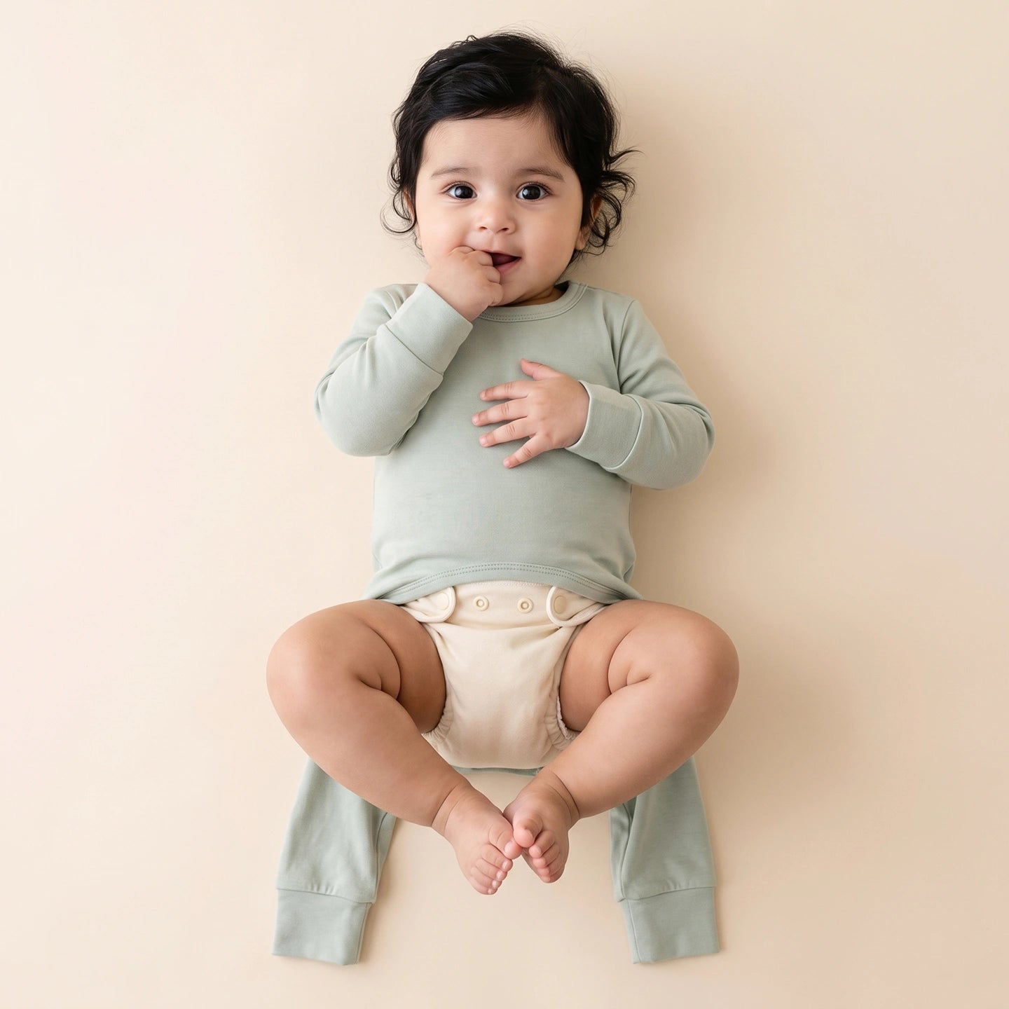 Easy Romper Brown + Green - Pack of 2