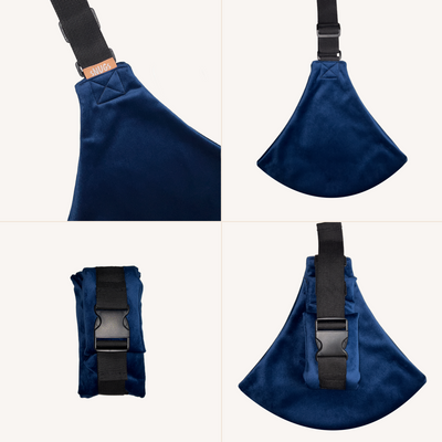 Snugs Sideways Carrier - Oxford Blue