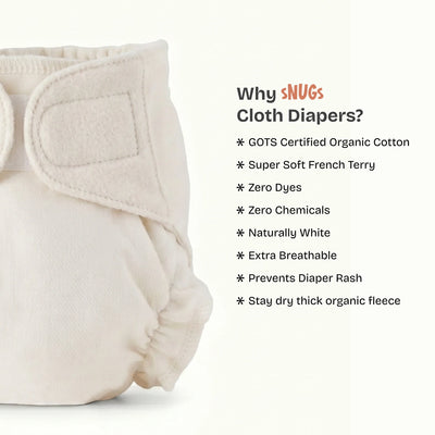 Snugs Touch Organic Cloth Diaper
