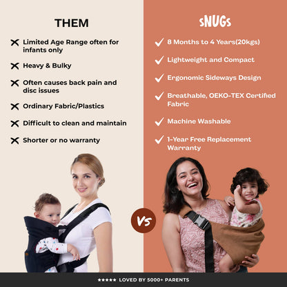 Snugs - Ruby - Child Carrier